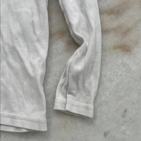 Carter's Classic White Long Sleeve Tee - Picture 4 of 6